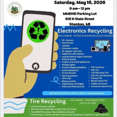 Village of Lakeview, Township Information, Tire & Electronics Recycling